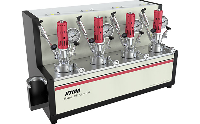 霍桐儀器多工位集成式平行反應釜樣機圖例